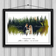 Load image into Gallery viewer, Wedding Song Anniversary Gift | First Dance Song 1st Anniversary Gift