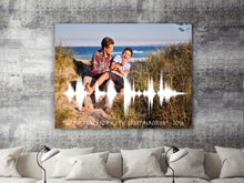 Load image into Gallery viewer, Fathers Day Gift For Dad, Picture Sound Wave Father&#39;s Day Gift