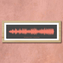 Load image into Gallery viewer, Grateful Dead Brokedown Palace Soundwave Art | Sound Wave Art | Gift For Husband | Gift For Parents