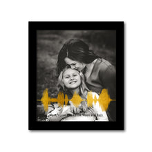 Load image into Gallery viewer, Soundwave Photo Print Gift For Mother&#39;s Day From Daughter. Gift For Mom