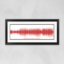 Load image into Gallery viewer, Custom Song Wave Print From Your Favorite Song - Custom Sound Wave Art