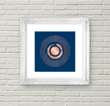 Load image into Gallery viewer, Spiral Sound Wave Print With Lyrics | Custom Song Gift